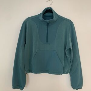 lululemon | brushed softstream half zip